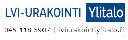 LVI-Urakointi Ylitalo Oy logo